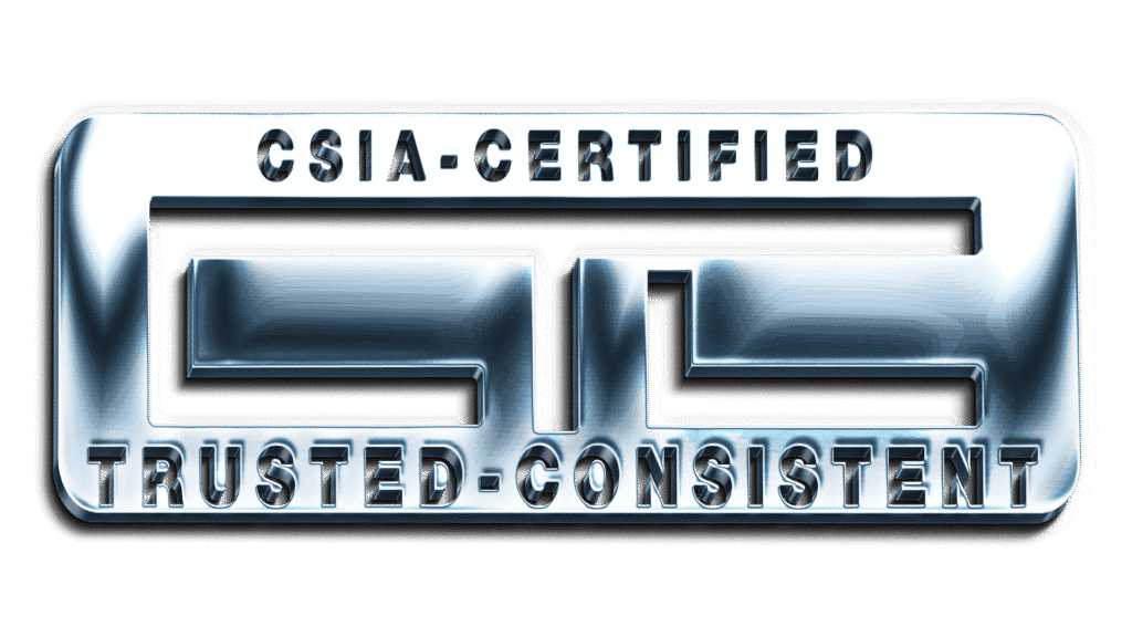 CSIA CERTIFICATE logo