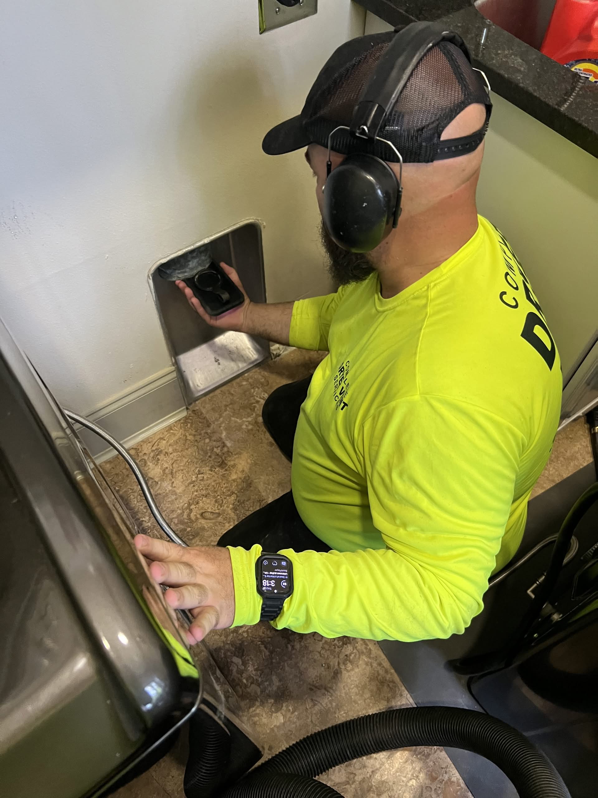 technician working