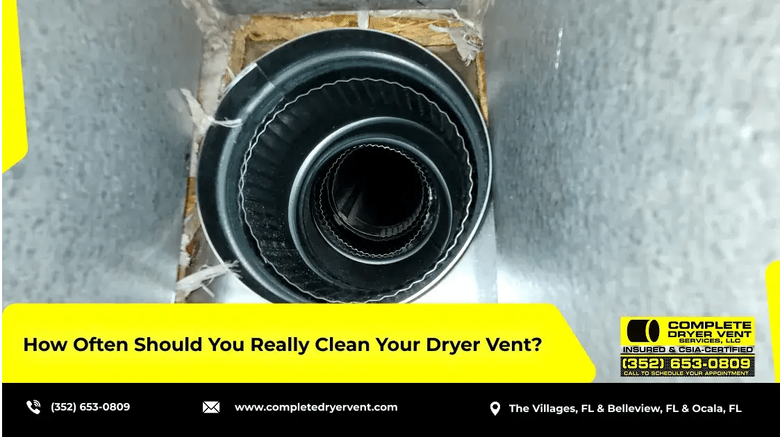 How Often Should You Really Clean Your Dryer Vent? 1 How often you really clean your dryer vent